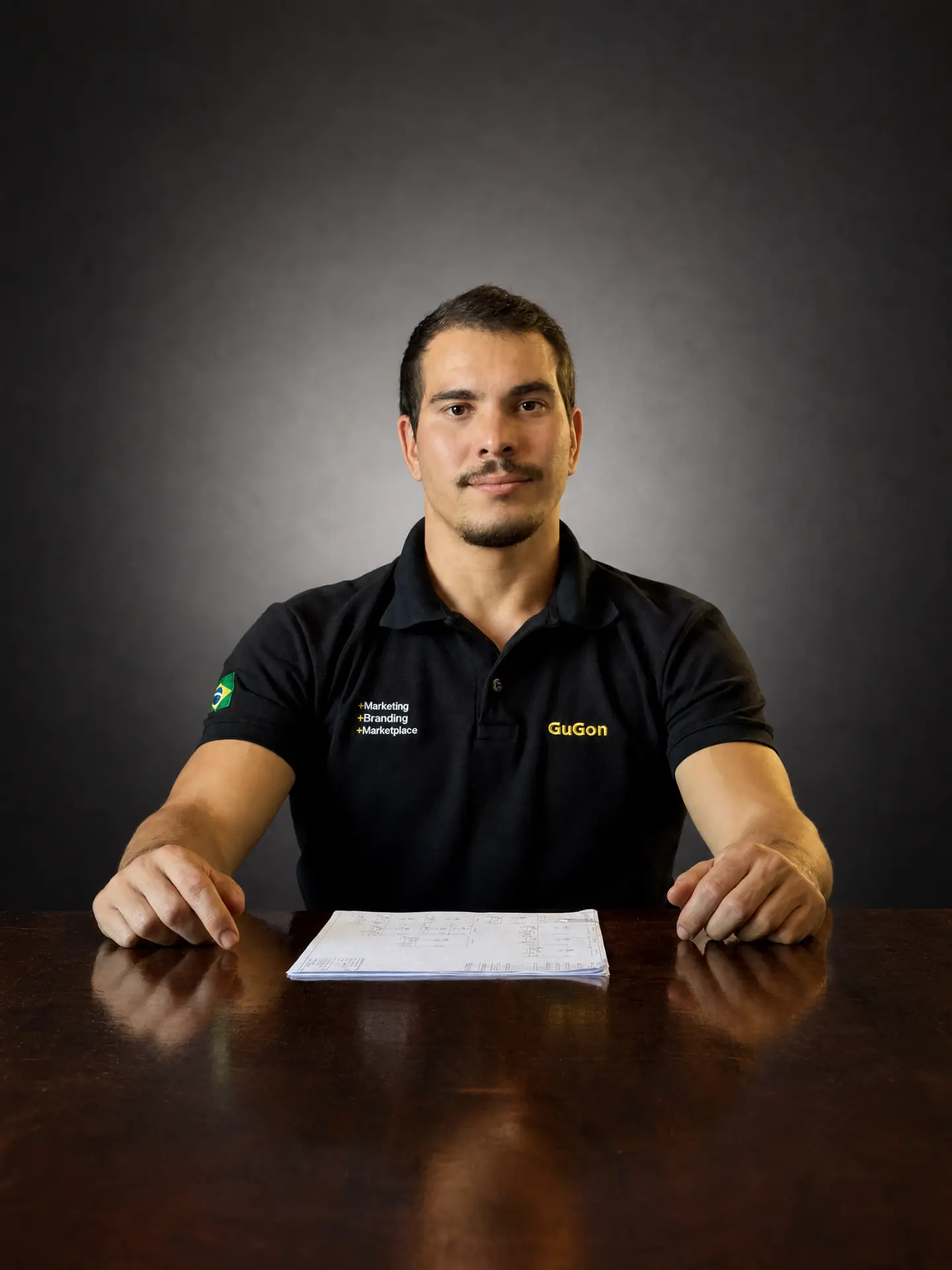 Retrato de Guilherme Nunes, sócio da GuGon